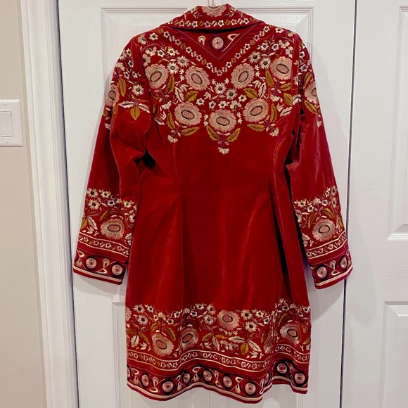 Vintage Biya by Johnny Was Embroidered Coat - Picture 2 of 8